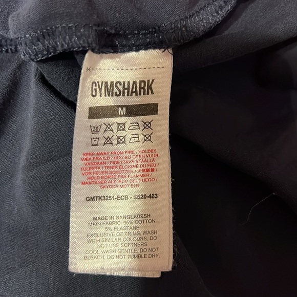 Gymshark Racer Back Tank Shirt M - Picture 5 of 6
